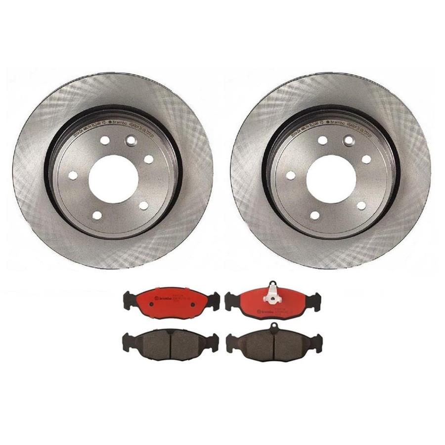 Brembo Disc Brake Pad and Rotor Kits KT00694