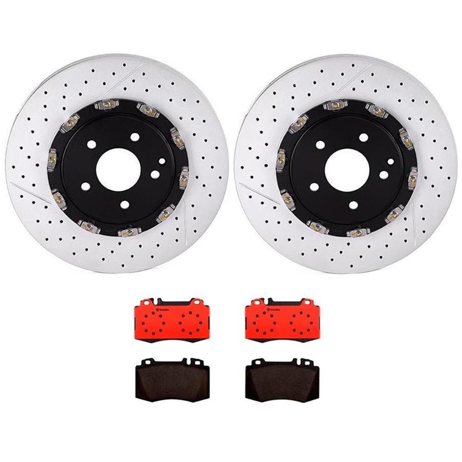 Brembo Disc Brake Pad and Rotor Kits KT00702