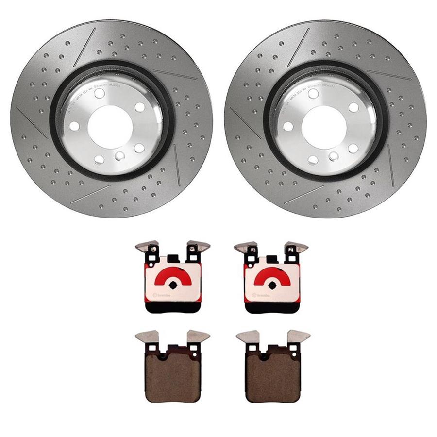 Brembo Disc Brake Pad and Rotor Kits KT00711