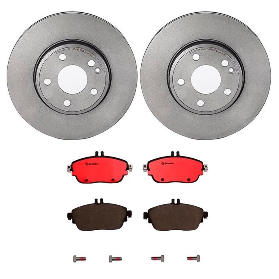 Brembo Disc Brake Pad and Rotor Kits KT00712