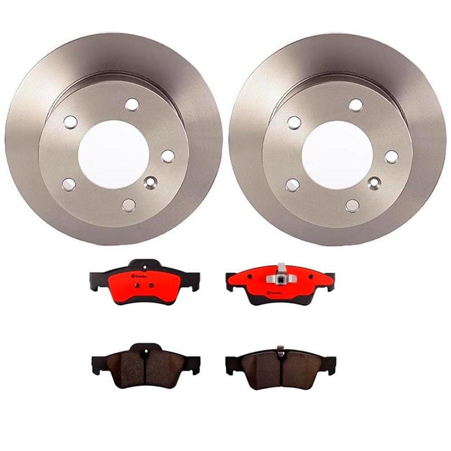 Brembo Disc Brake Pad and Rotor Kits KT00716