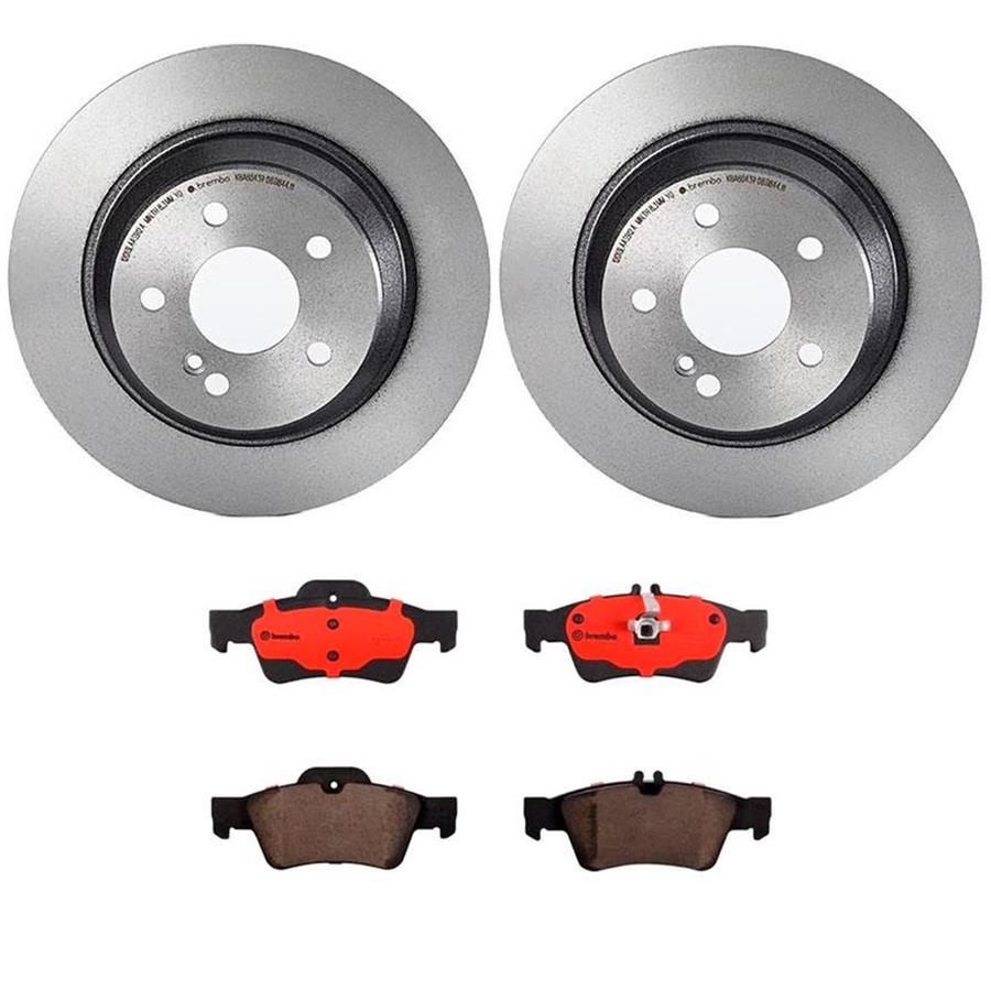 Brembo Disc Brake Pad and Rotor Kits KT00718