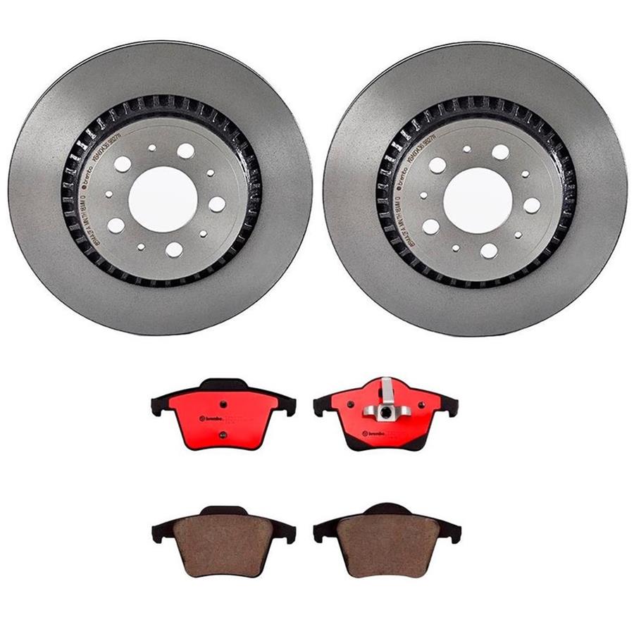 Brembo Disc Brake Pad and Rotor Kits KT00722