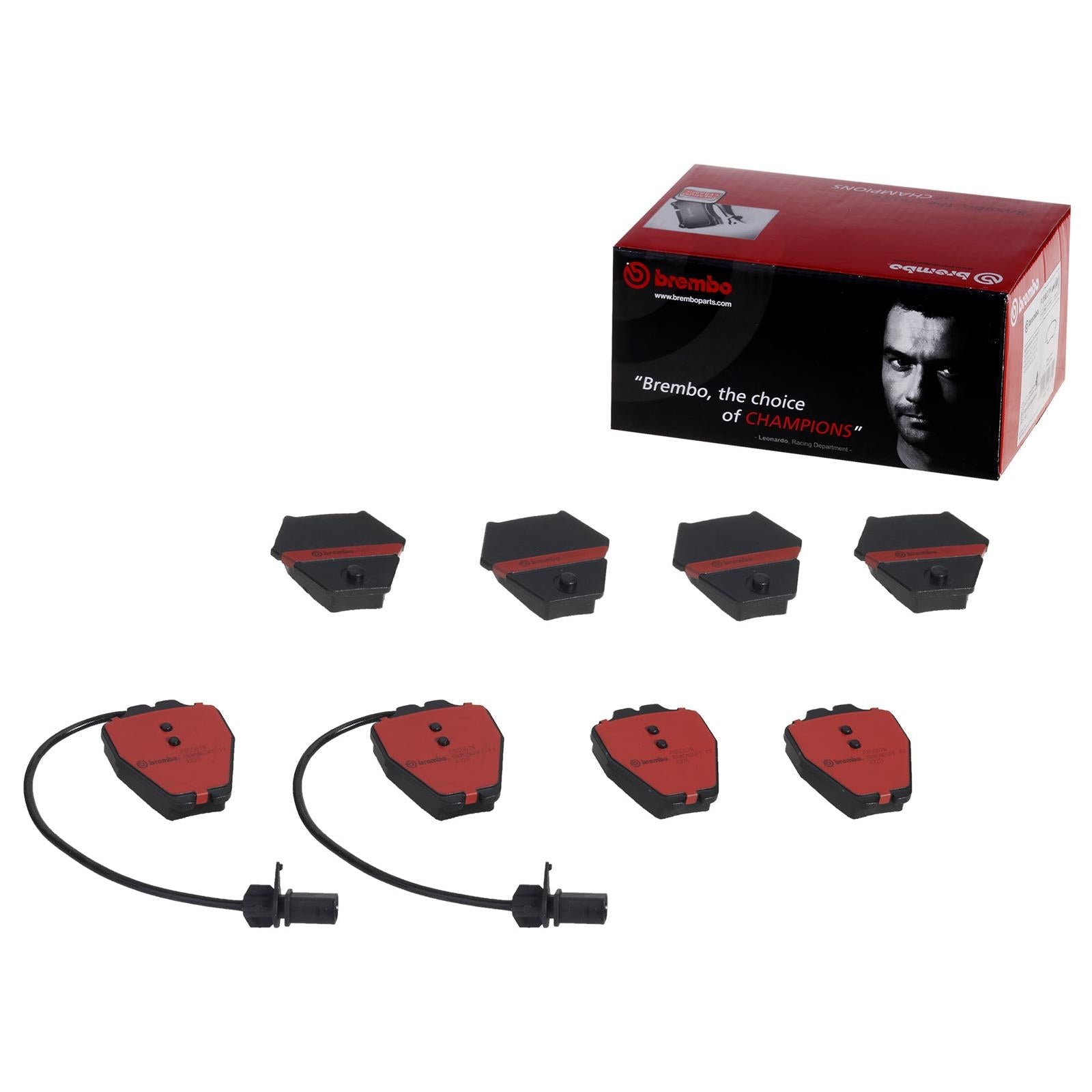 Brembo Disc Brake Pad and Rotor Kits KT04278