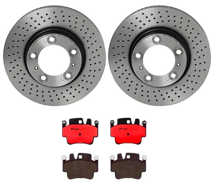 Brembo Disc Brake Pad and Rotor Kits KT00732