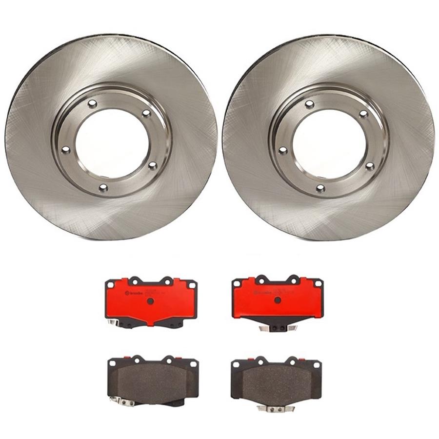 Brembo Disc Brake Pad and Rotor Kits KT00750