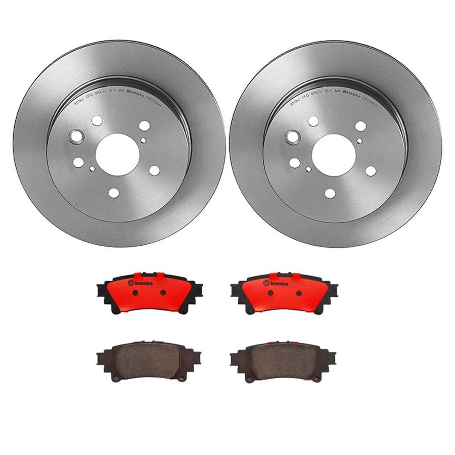 Brembo Disc Brake Pad and Rotor Kits KT00756