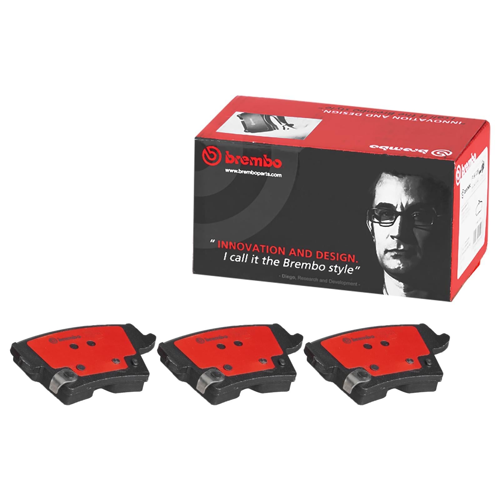 Brembo NAO Ceramic Brake Pads P18033N