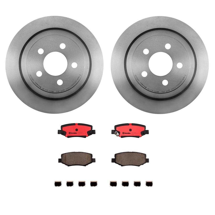 Brembo Disc Brake Pad and Rotor Kits KT00783
