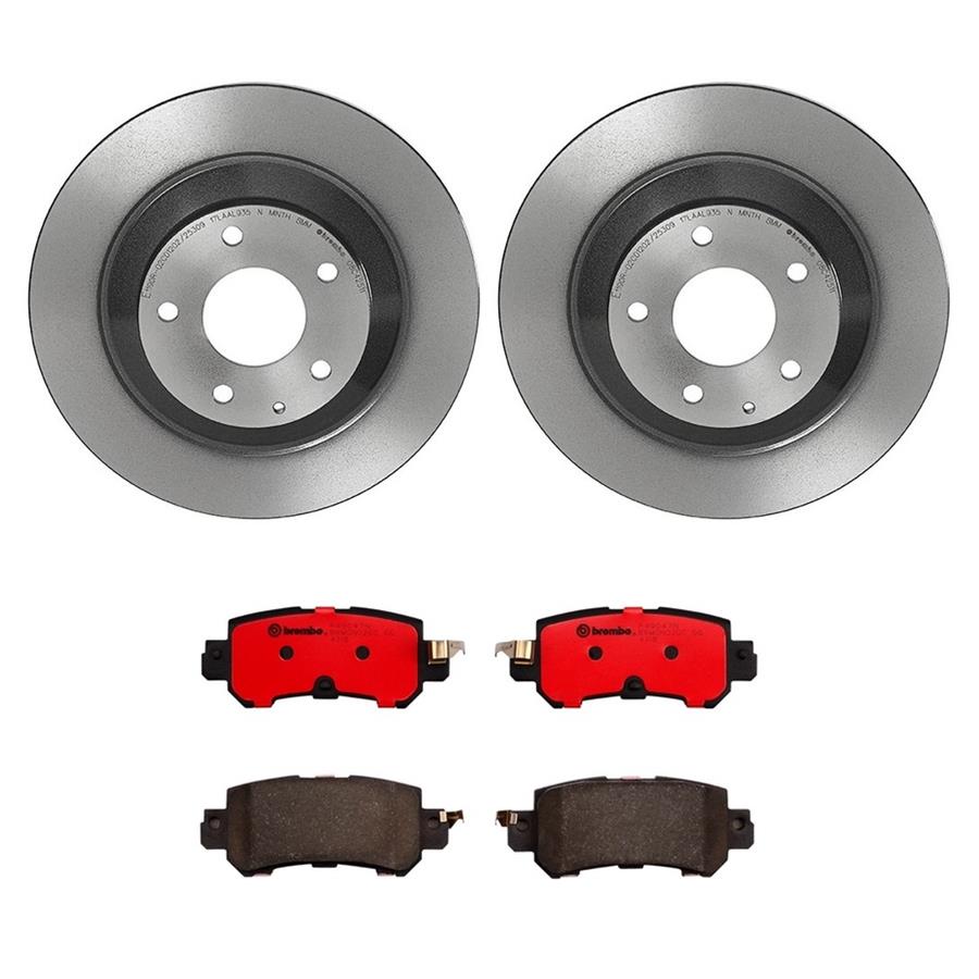 Brembo Disc Brake Pad and Rotor Kits KT00785