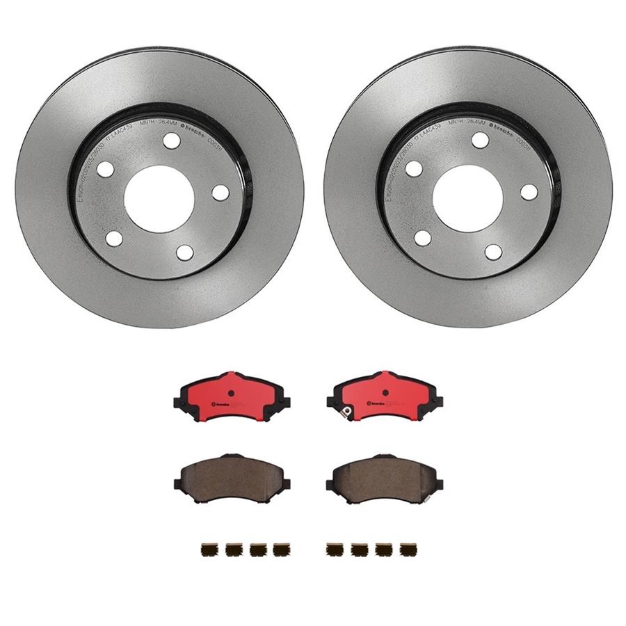 Brembo Disc Brake Pad and Rotor Kits KT00786