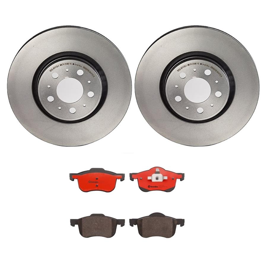 Brembo Disc Brake Pad and Rotor Kits KT00791