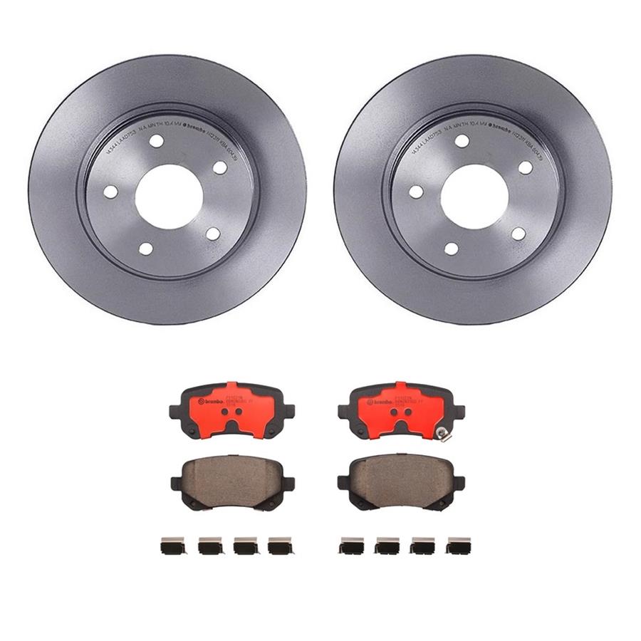 Brembo Disc Brake Pad and Rotor Kits KT00792
