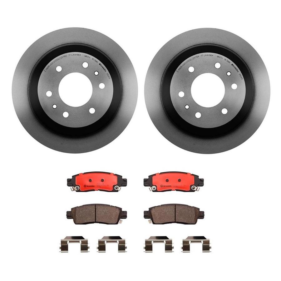 Brembo Disc Brake Pad and Rotor Kits KT00804