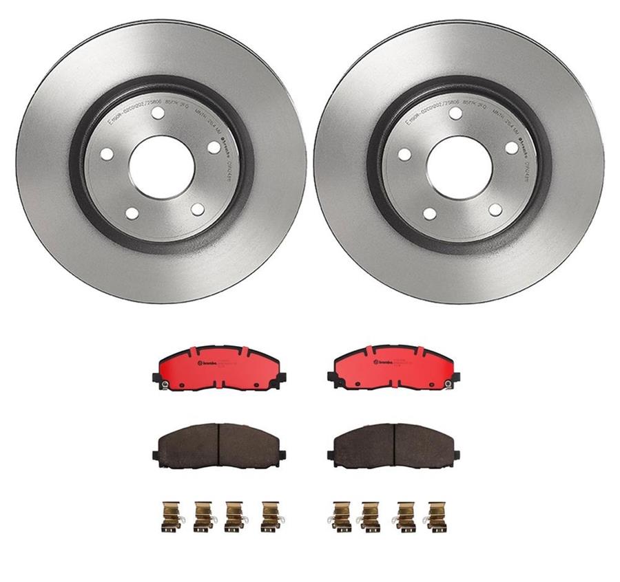 Brembo Disc Brake Pad and Rotor Kits KT00815