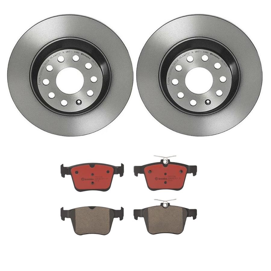 Brembo Disc Brake Pad and Rotor Kits KT00826