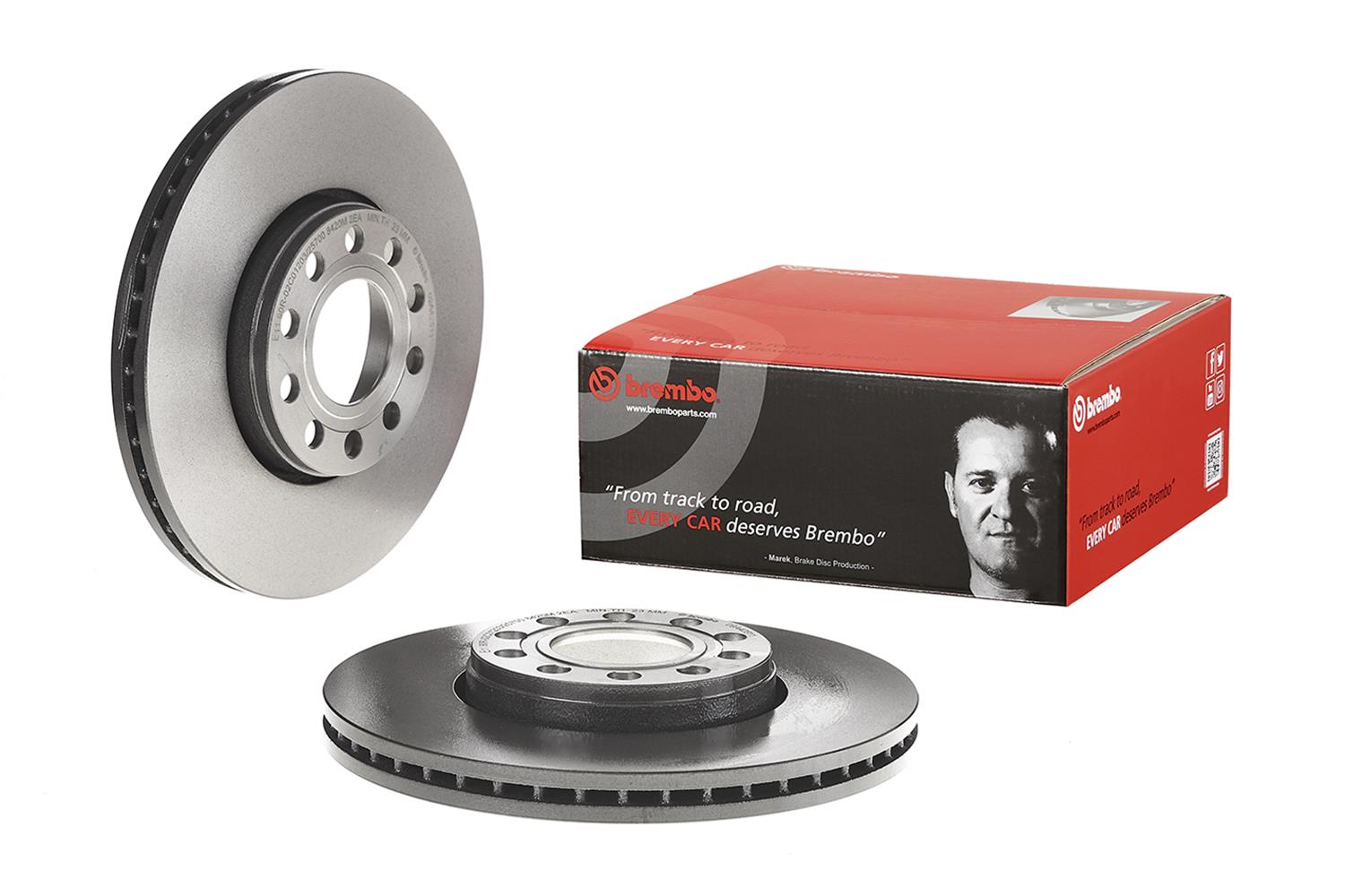 Brembo Disc Brake Pad and Rotor Kits KT04302