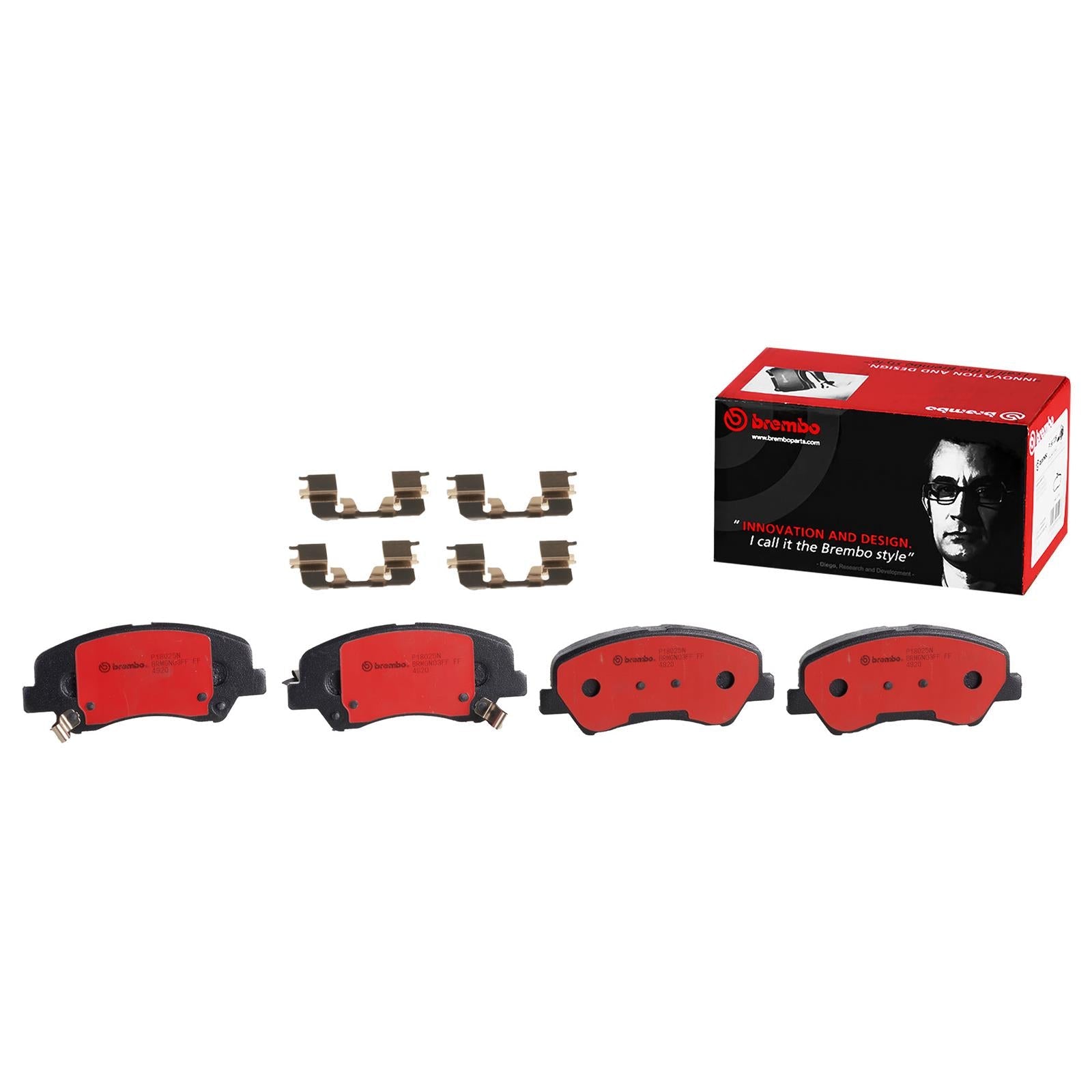 Brembo Disc Brake Pad and Rotor Kits KT00890