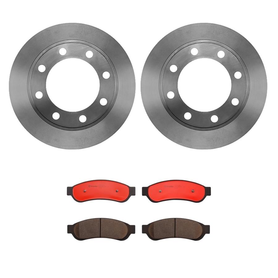 Brembo Disc Brake Pad and Rotor Kits KT00834