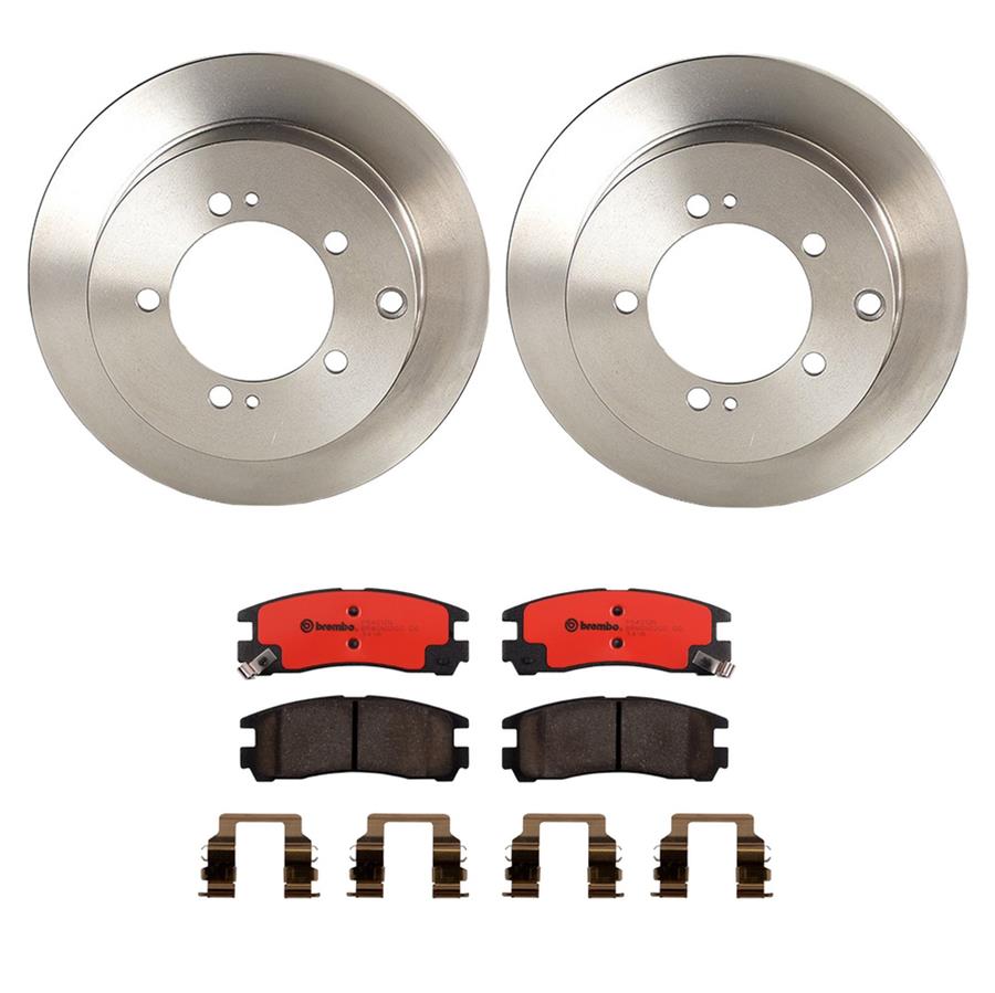Brembo Disc Brake Pad and Rotor Kits KT00839