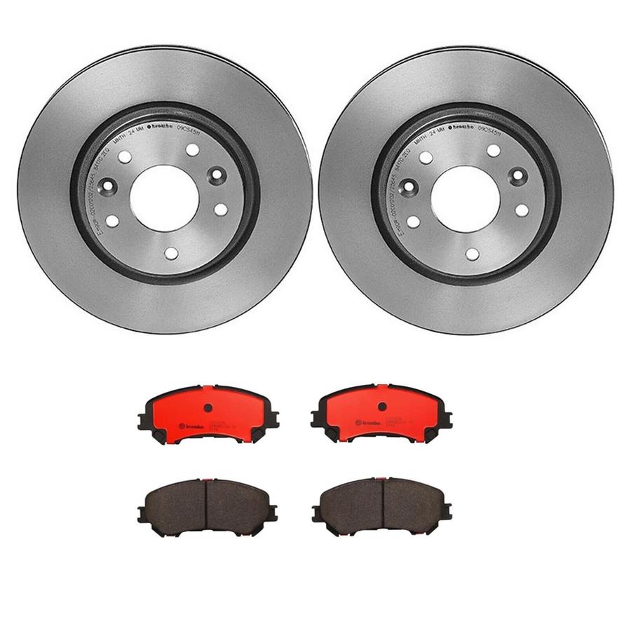 Brembo Disc Brake Pad and Rotor Kits KT00849