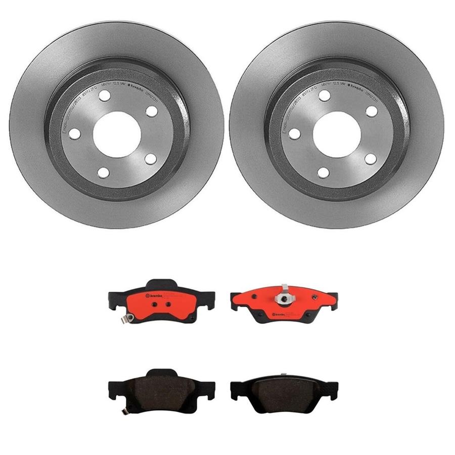 Brembo Disc Brake Pad and Rotor Kits KT00850
