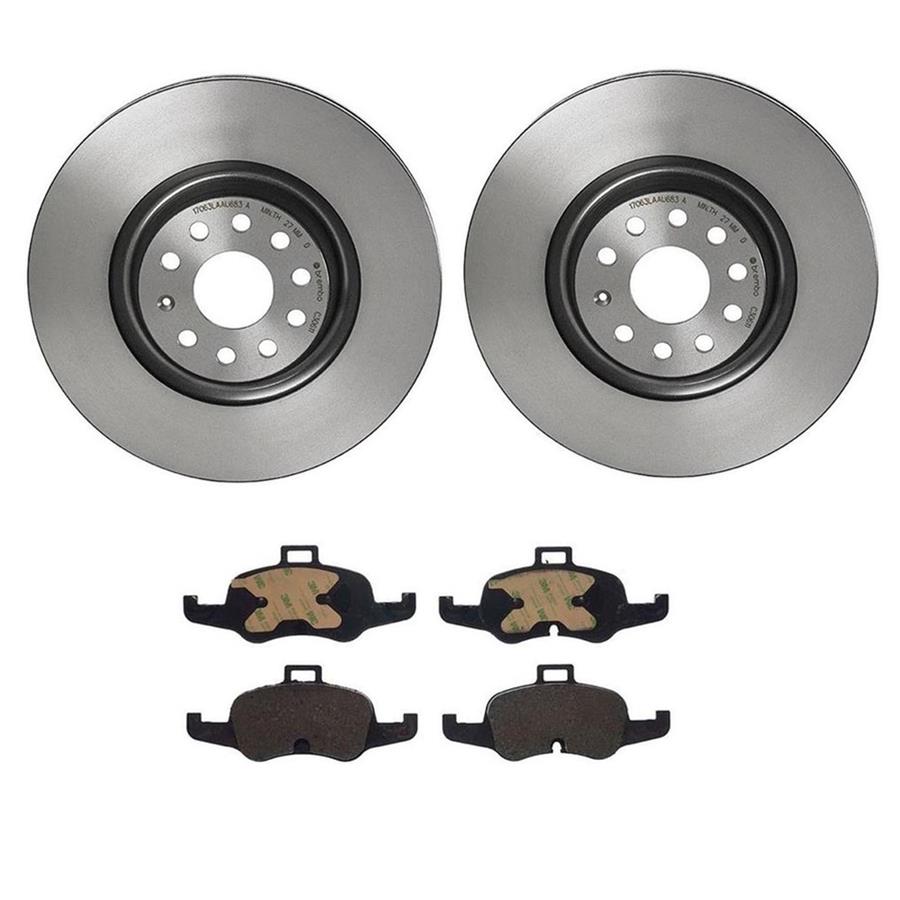 Brembo Disc Brake Pad and Rotor Kits KT00878