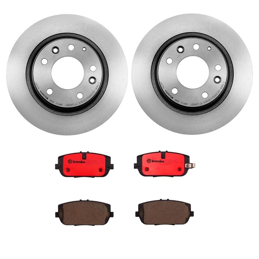 Brembo Disc Brake Pad and Rotor Kits KT00894