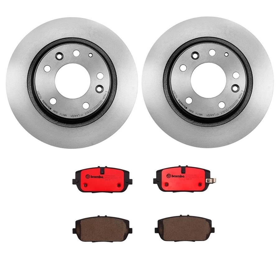 Brembo Disc Brake Pad and Rotor Kits KT00895