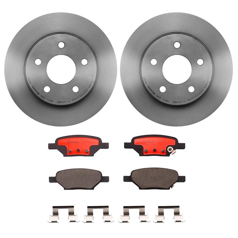 Brembo Disc Brake Pad and Rotor Kits KT00911