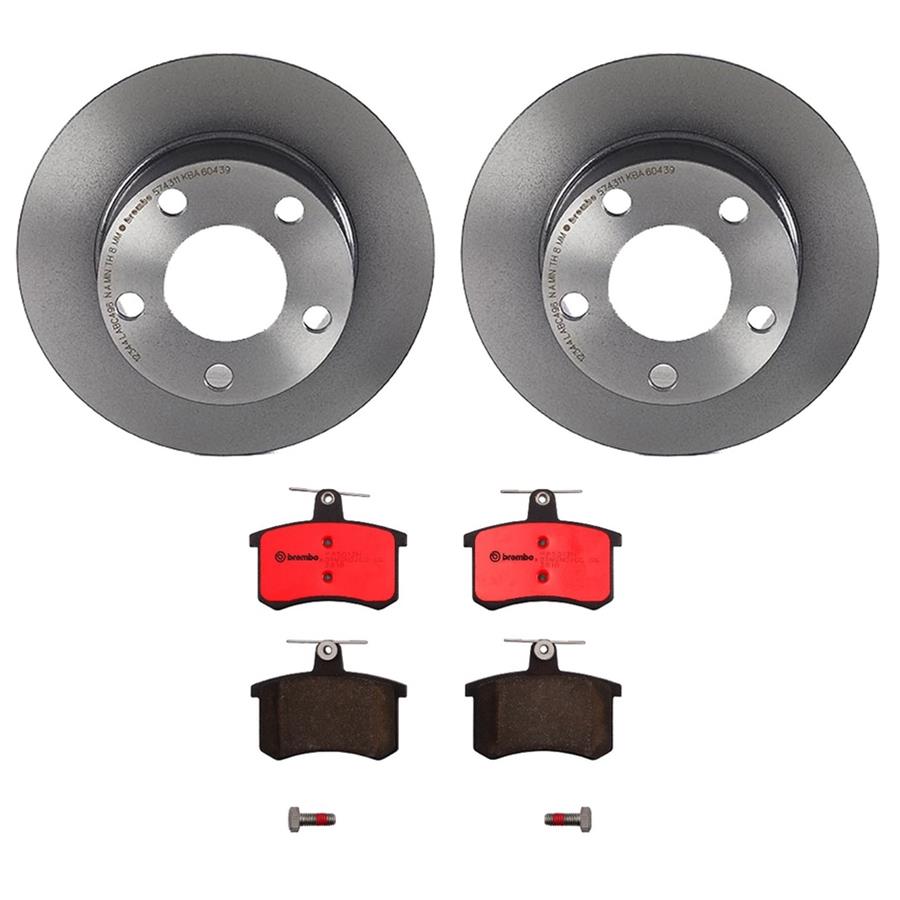 Brembo Disc Brake Pad and Rotor Kits KT00934