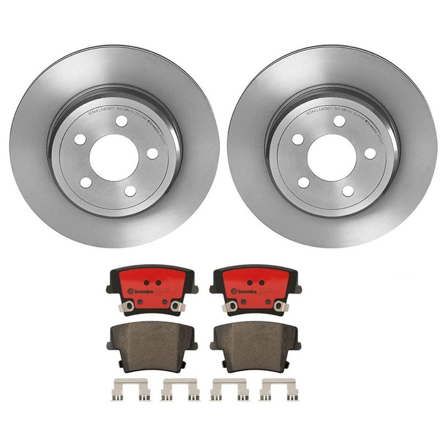 Brembo Disc Brake Pad and Rotor Kits KT00950