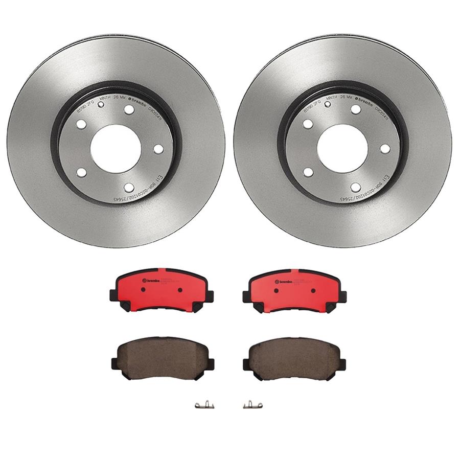 Brembo Disc Brake Pad and Rotor Kits KT00955
