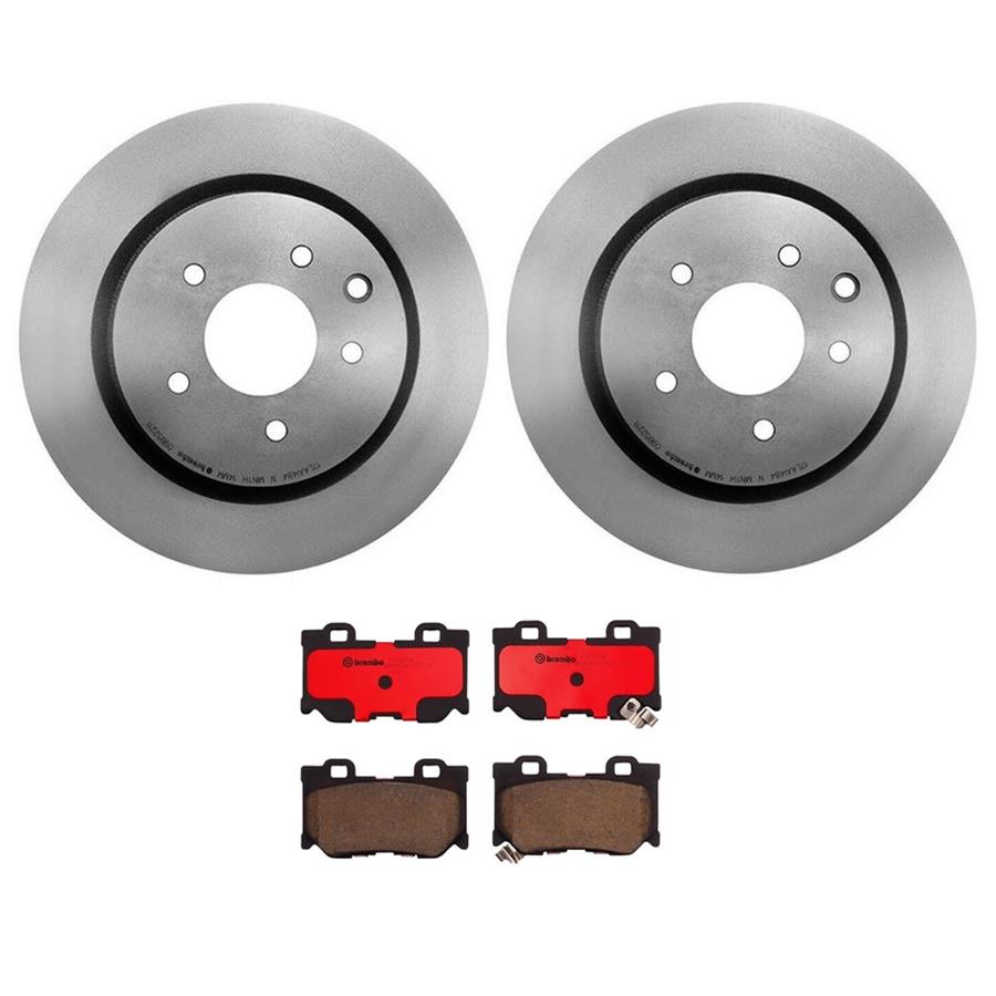 Brembo Disc Brake Pad and Rotor Kits KT00985