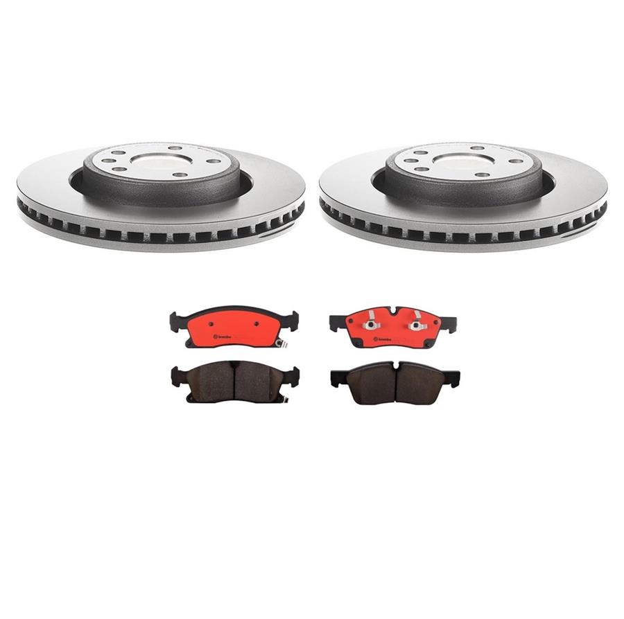 Brembo Disc Brake Pad and Rotor Kits KT00990