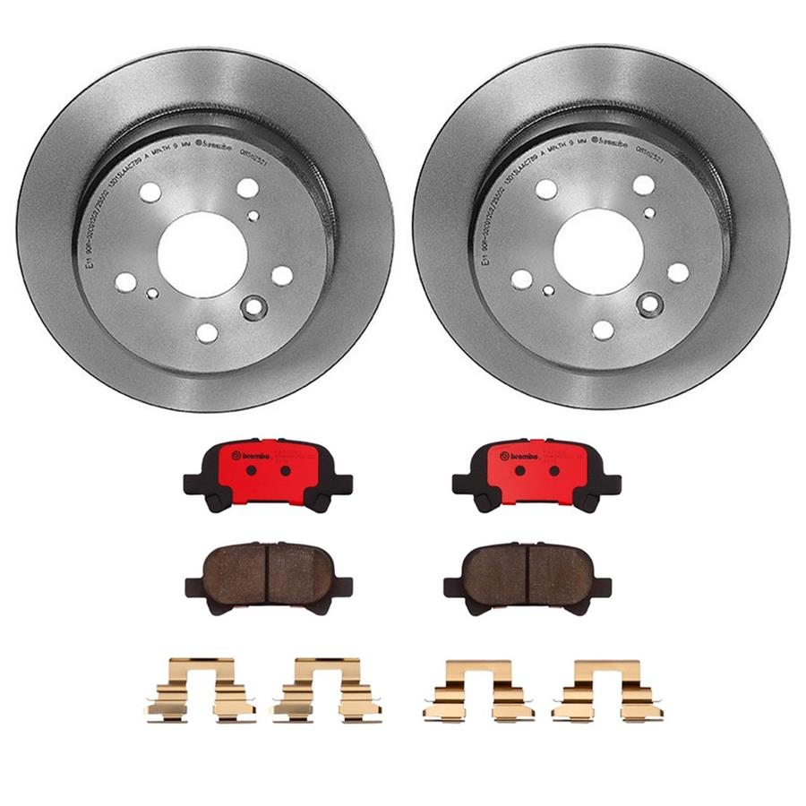 Brembo Disc Brake Pad and Rotor Kits KT00A19