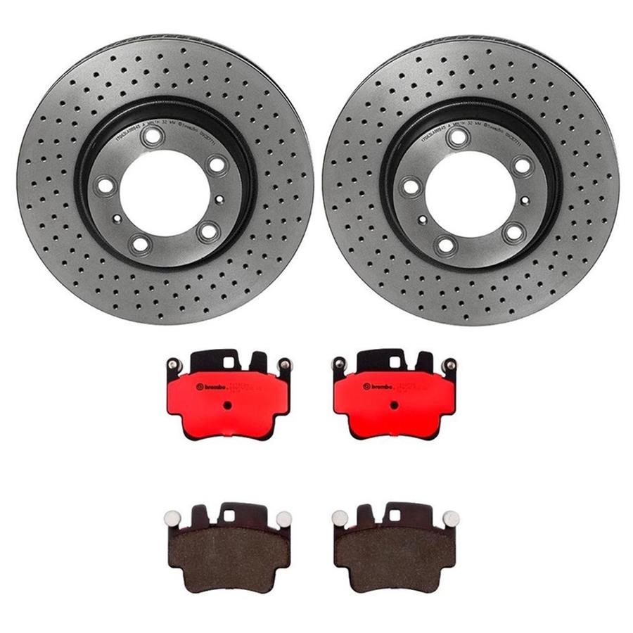 Brembo Disc Brake Pad and Rotor Kits KT00A57
