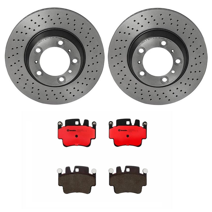 Brembo Disc Brake Pad and Rotor Kits KT00A67