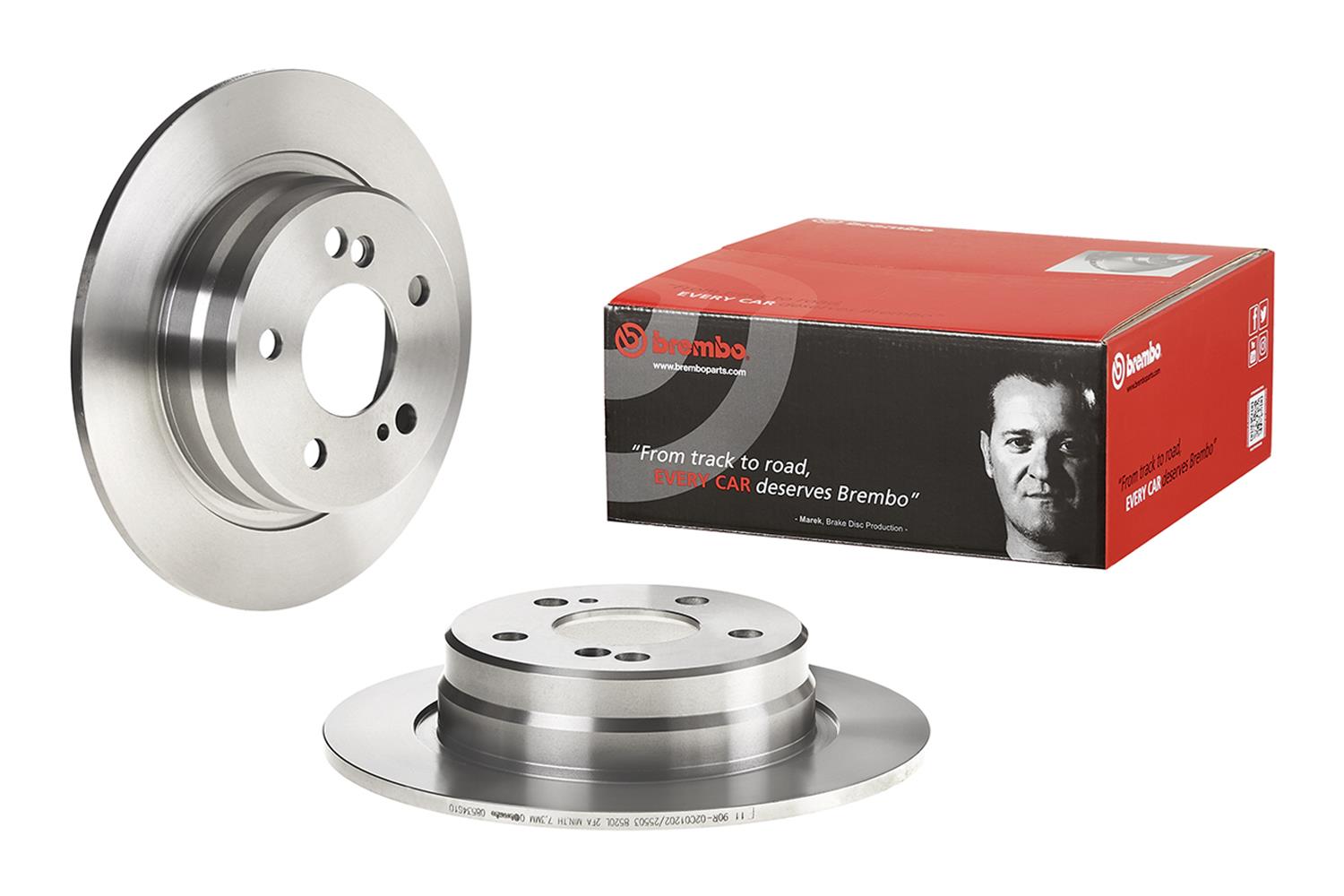 Brembo Disc Brake Pad and Rotor Kits KT04416