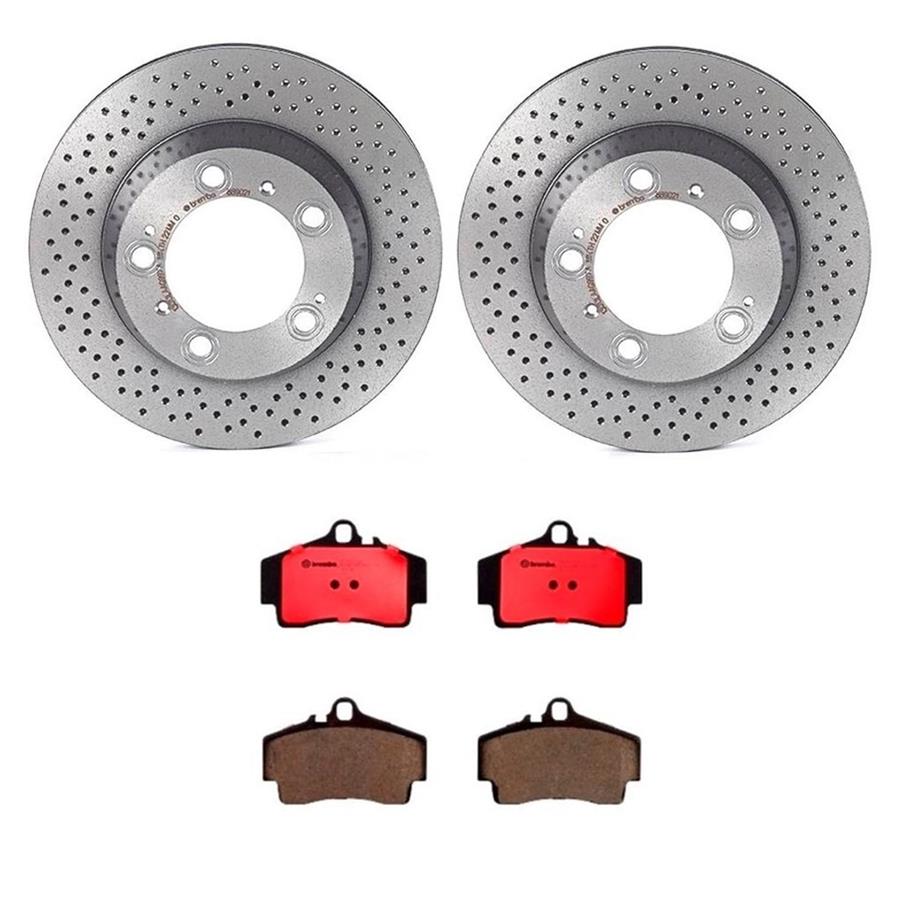 Brembo Disc Brake Pad and Rotor Kits KT00B02