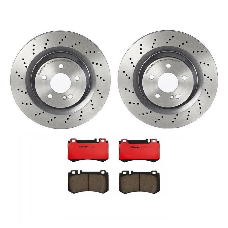 Brembo Disc Brake Pad and Rotor Kits KT00B20