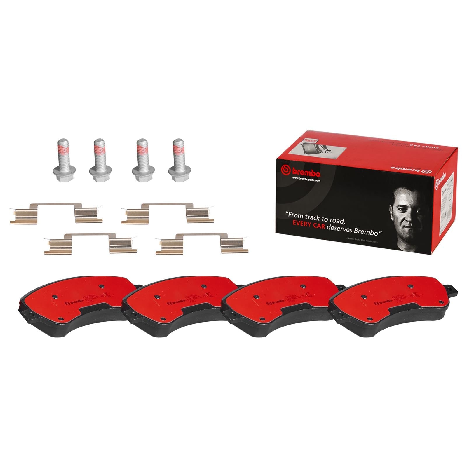 Brembo Disc Brake Pad and Rotor Kits KT04018