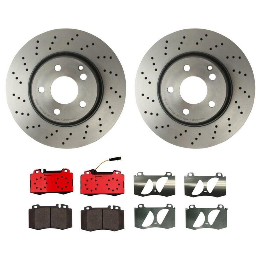 Brembo Disc Brake Pad and Rotor Kits KT00B61