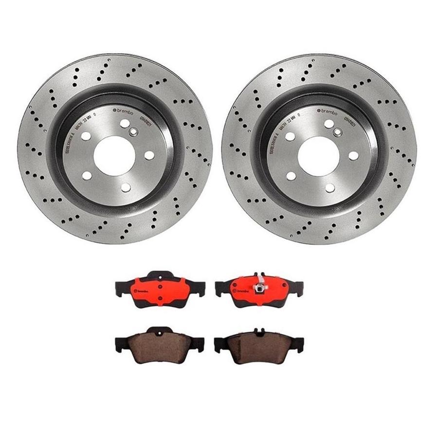 Brembo Disc Brake Pad and Rotor Kits KT00B75