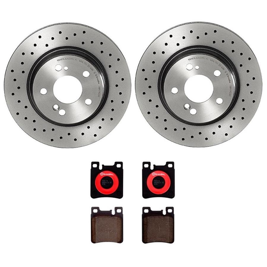 Brembo Disc Brake Pad and Rotor Kits KT00B76