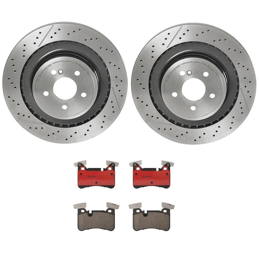 Brembo Disc Brake Pad and Rotor Kits KT00B80
