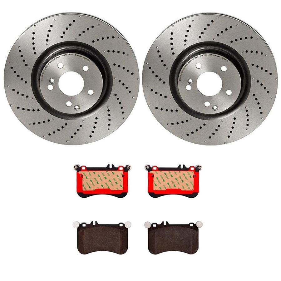 Brembo Disc Brake Pad and Rotor Kits KT00B82