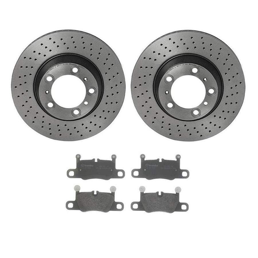 Brembo Disc Brake Pad and Rotor Kits KT00C06