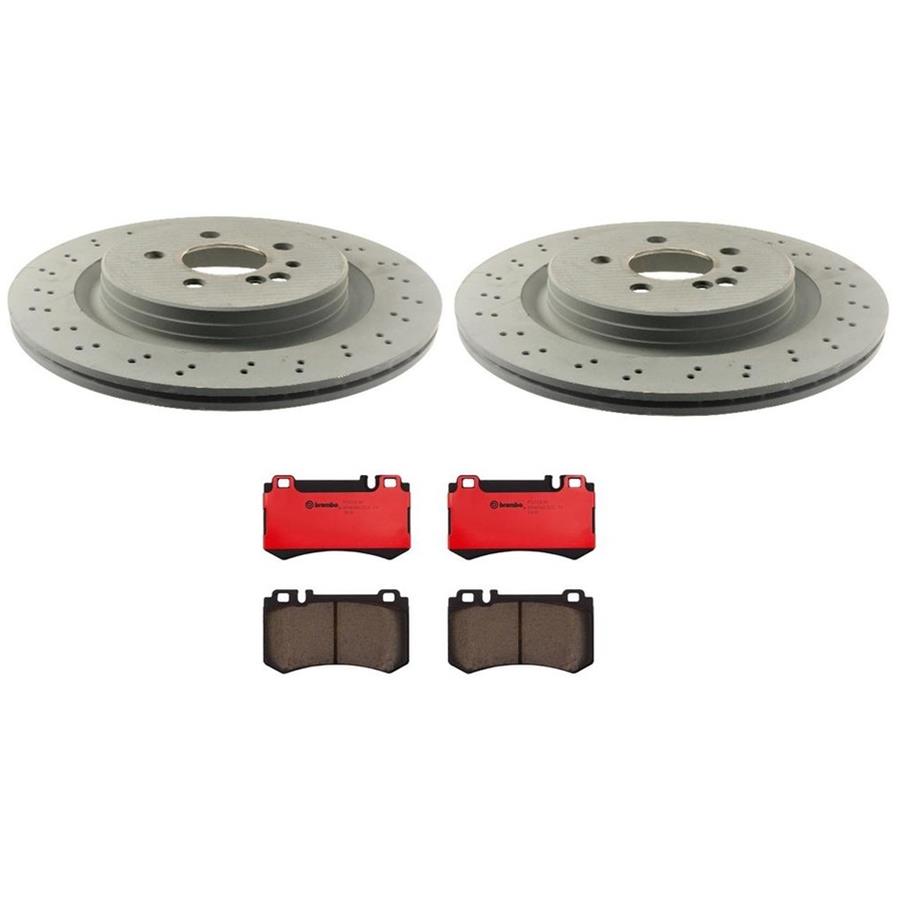 Brembo Disc Brake Pad and Rotor Kits KT00C07