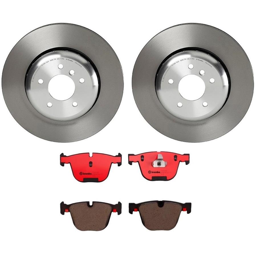 Brembo Disc Brake Pad and Rotor Kits KT00C09